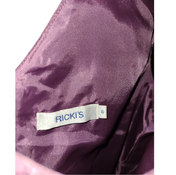 Ricki's Sleeveless V Neck Formal Dress - Picture 5 of 11